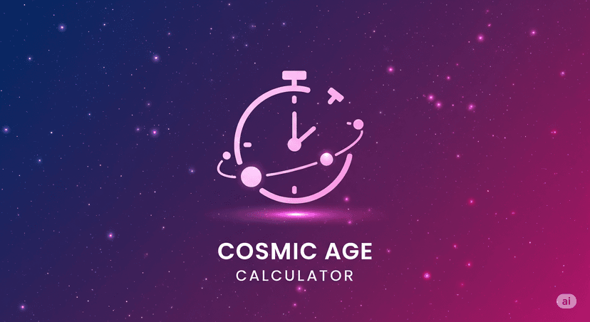 Cosmic Age Calculator